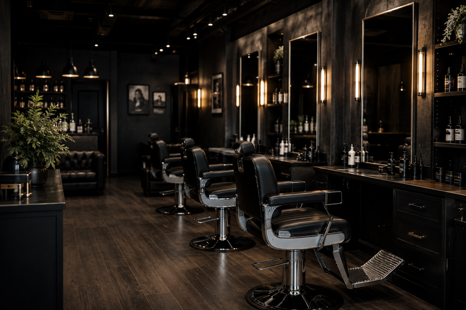 Inside the Barbershop